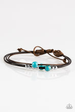 Load image into Gallery viewer, Paparazzi Mountain Treasure Blue Bracelet