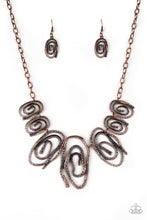 Load image into Gallery viewer, Paparazzi My Cave Is Your Cave Copper Necklace Set
