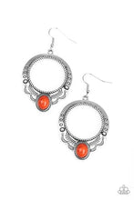 Load image into Gallery viewer, Paparazzi Natural Springs Orange Earrings