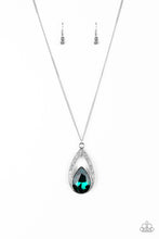 Load image into Gallery viewer, Paparazzi Notorious Noble Green Necklace Set