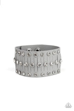 Load image into Gallery viewer, Paparazzi Now Taking The Stage Silver Wrap Bracelet