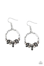 Load image into Gallery viewer, Paparazzi On The Uptrend Black Earrings