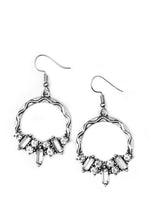 Load image into Gallery viewer, On The Uptrend White Earrings