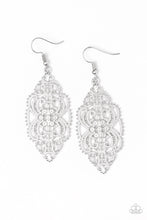 Load image into Gallery viewer, Paparazzi Ornately Ornate Silver Earrings