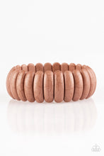 Load image into Gallery viewer, Paparazzi Peacefully Primal Brown Bracelet