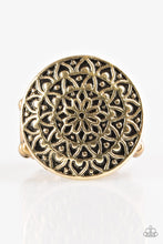 Load image into Gallery viewer, Paparazzi Petal Mantra Brass Ring