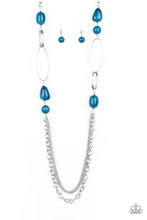 Load image into Gallery viewer, Paparazzi Pleasant Promenade Blue Necklace Set