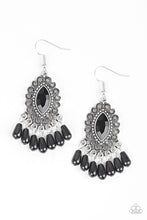 Load image into Gallery viewer, Paparazzi Private Villa Black Earrings