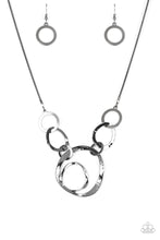 Load image into Gallery viewer, Progressively Vogue Black Necklace - Paparazzi