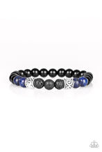 Load image into Gallery viewer, Paparazzi Proverb Blue Lava Rock Bracelet
