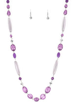 Load image into Gallery viewer, 💜 Quite Quintessence Purple Necklace Set