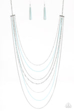 Load image into Gallery viewer, Paparazzi Radical Rainbows Blue Necklace Set