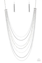 Load image into Gallery viewer, Paparazzi Radical Rainbows Silver Necklace Set