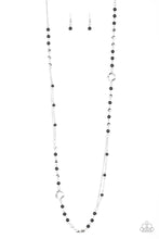 Load image into Gallery viewer, Paparazzi Really Refined Black Necklace Set