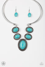 Load image into Gallery viewer, River Ride Blue Necklace Set