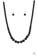 Load image into Gallery viewer, Paparazzi Royal Romance Black Necklace Set