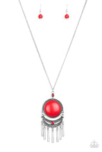 Load image into Gallery viewer, Paparazzi Rural Rustler Red Necklace Set