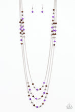 Load image into Gallery viewer, Seasonal Sensation Purple Necklace Set