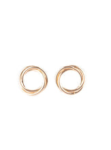 Load image into Gallery viewer, Simple Radiance Gold Earrings