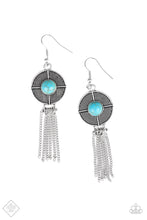 Load image into Gallery viewer, Paparazzi Desert Voyage Blue Earrings