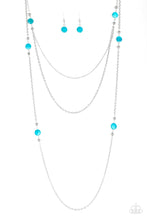 Load image into Gallery viewer, Paparazzi So SHORE Of Yourself Blue Necklace Set