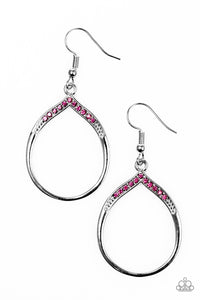 Paparazzi Sparkling Lights Pink Earrings