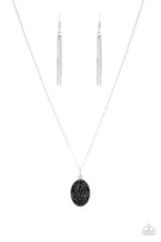 Load image into Gallery viewer, Paparazzi Star-Crossed Stargazer Black Necklace Set