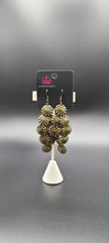 Load image into Gallery viewer, Paparazzi Exclusive Star Spangled Shine Brass Earrings
