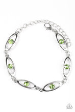 Load image into Gallery viewer, Paparazzi Starry Eyed Green Bracelet
