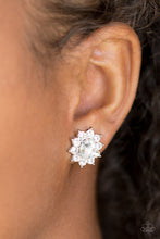 Load image into Gallery viewer, Paparazzi Starry Nights White Post Earrings