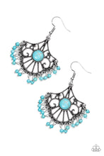 Load image into Gallery viewer, Paparazzi Stone Lagoon Blue Earrings