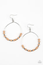 Load image into Gallery viewer, Stone Spa Brown Earrings