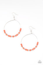 Load image into Gallery viewer, Stone Spa Orange Earrings - Paparazzi