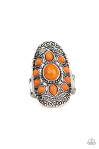 Paparazzi Stone Sunrise Orange Ring