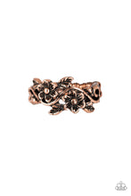 Load image into Gallery viewer, Paparazzi Stop and Smell The Flowers Copper Ring