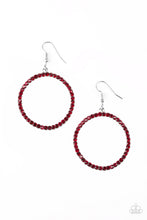 Load image into Gallery viewer, Paparazzi Stoppin Traffic Red Earrings