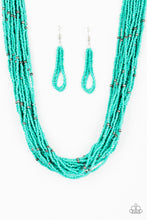 Load image into Gallery viewer, Paparazzi Summer Samba Blue Necklace Set