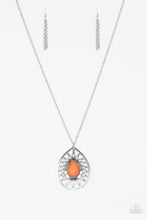 Load image into Gallery viewer, Summer Sunbeam Orange Necklace Set