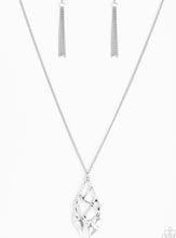 Load image into Gallery viewer, Swank Bank and Super Swanky Silver Necklace and Earrings Set