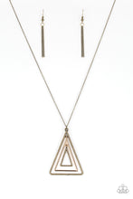 Load image into Gallery viewer, TRI Harder Brass Necklace Set