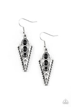 Load image into Gallery viewer, Terra Territory Black Earrings