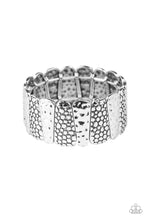 Load image into Gallery viewer, Texture Takedown Silver Bracelet