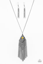 Load image into Gallery viewer, Paparazzi The Adventure Begins Yellow Necklace Set