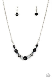 Paparazzi The Big-Leaguer and Very VIP Black Necklace Set