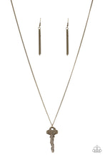 Load image into Gallery viewer, The Keynoter Brass Necklace Set