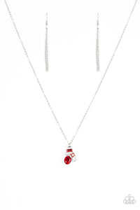 Time To Be Timeless Red Necklace Set