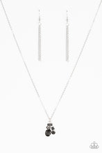 Load image into Gallery viewer, Paparazzi Time To Be Timeless Silver Necklace Set