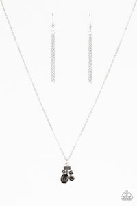 Paparazzi Time To Be Timeless Silver Necklace Set