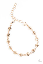 Load image into Gallery viewer, Paparazzi Tiny Heartbeats Gold Bracelet