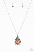 Load image into Gallery viewer, Paparazzi Total Tranquility Brown Necklace Set